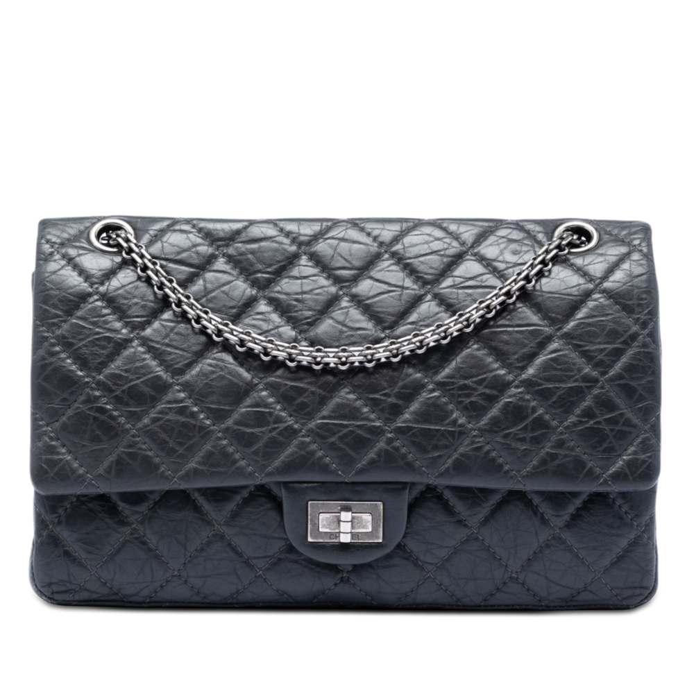 Pre-Loved Chanel Quilted Aged Calfskin Reissue 2.55 Double Flap 226